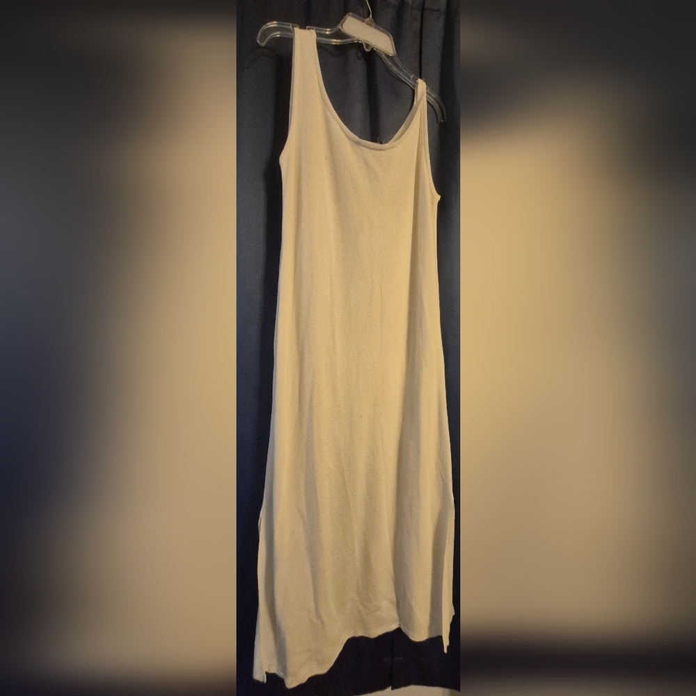 Asymmetrical Cream Dress